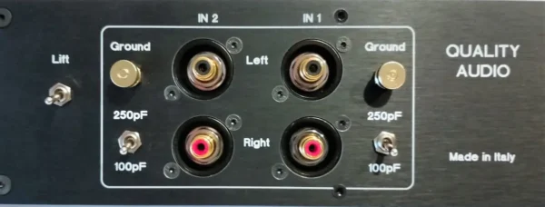 Input MM Preamplificatore Phono REFERENCE LCR MM+MM